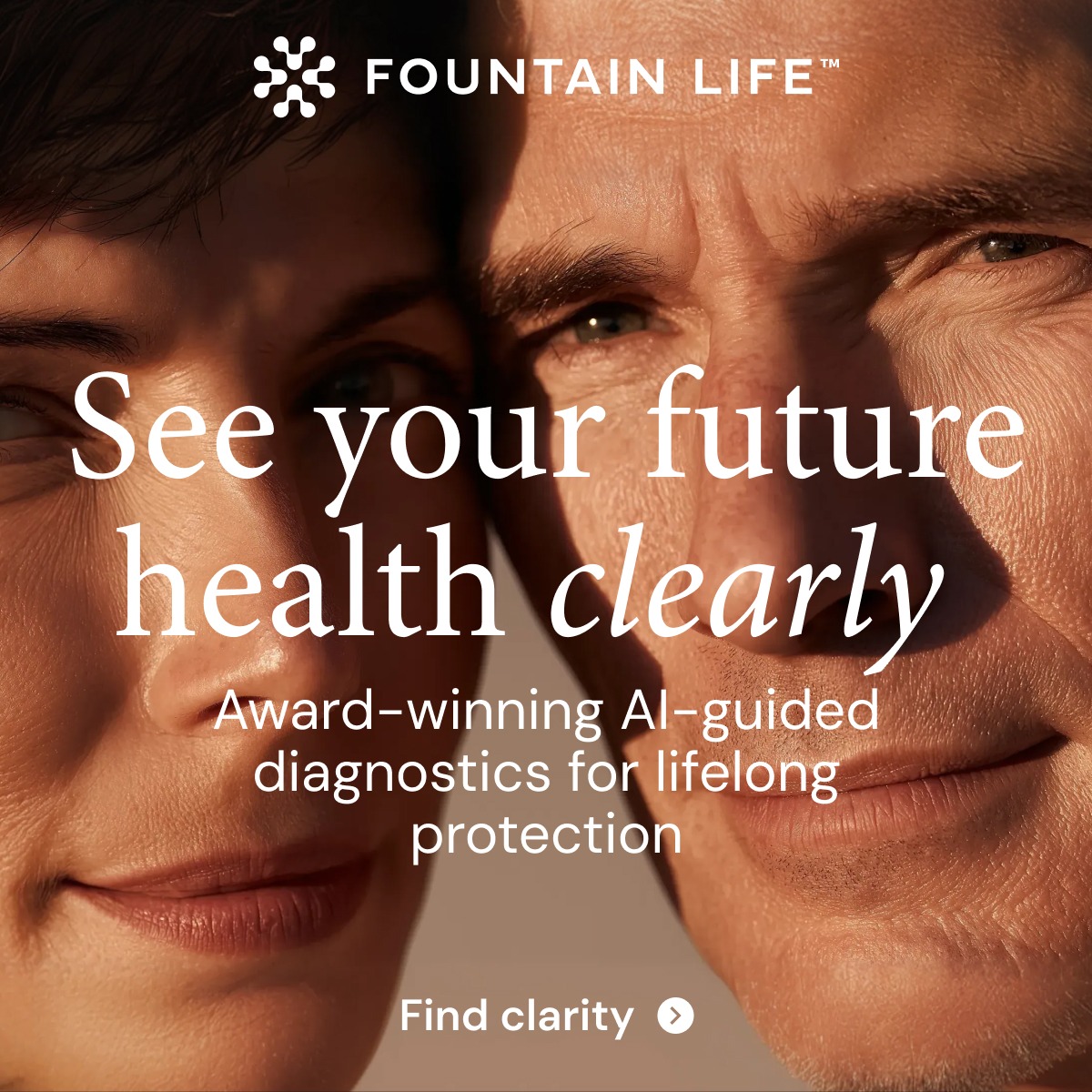 fountainlife_hq's tweet photo. Your health deserves more than standard care.
Fountain Life memberships combine advanced diagnostics and AI-guided insights to detect risks before symptoms appear.
96% early detection. Screening 4x beyond standard care.

Schedule a discovery call.