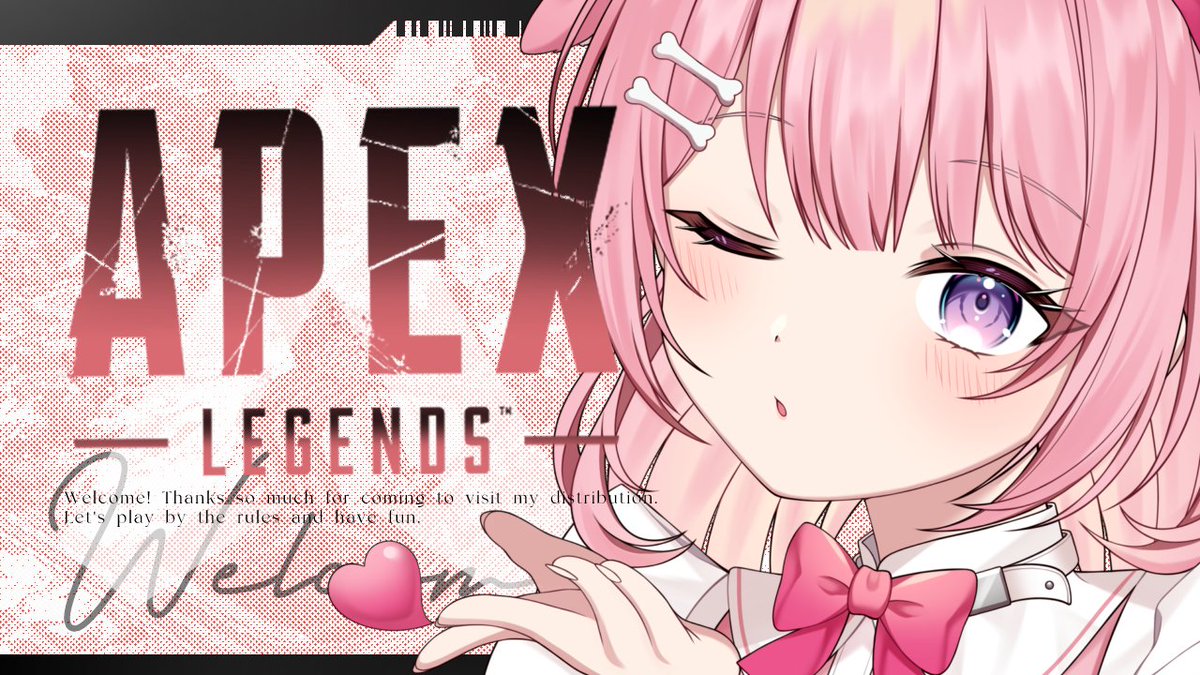 🎀お知らせ🐶💉 ꒰#もちもちこころ /#apexlegends ꒱ ⏰21:00- 一個