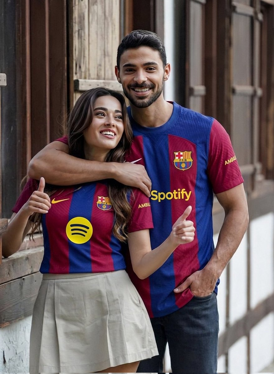 editsmerih0's tweet photo. Blaugrana couple 💙❤️#RüYam #HalSim #fcb #fcbarcelona https://t.co/JZcwHcsi8r