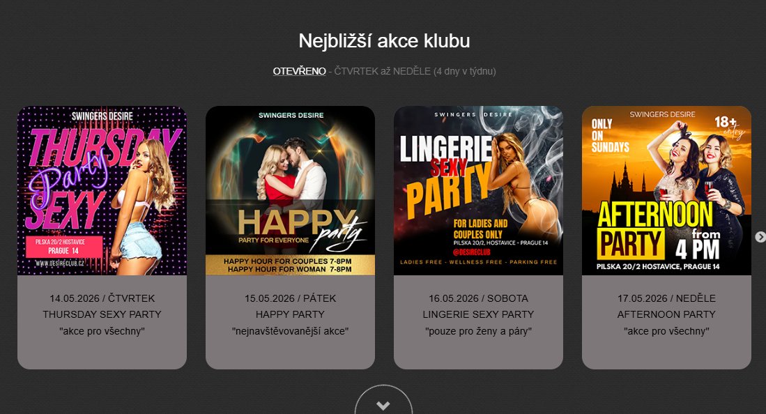 SWINGERS DESIRE PRAGUE tweet media