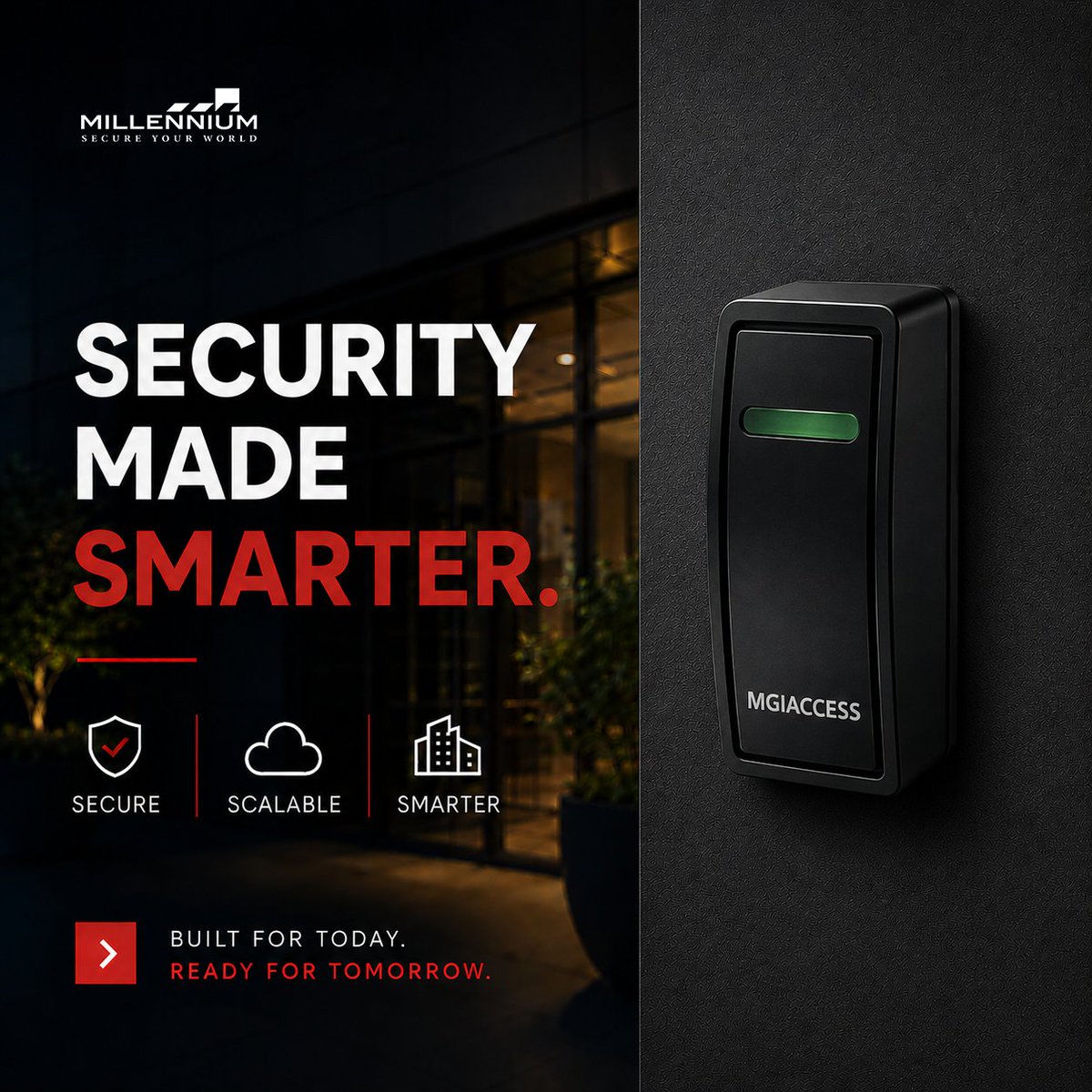 mgiaccess's tweet photo. Smarter security starts at the door. 

From multifamily to commercial spaces, modern access control gives you the flexibility and confidence to secure every entry point.
Scalable. Cloud-based. Future-proof.
https://t.co/0v7i5z0TMB

#AccessControl #SmartSecurity https://t.co/tUwcsmvAzD