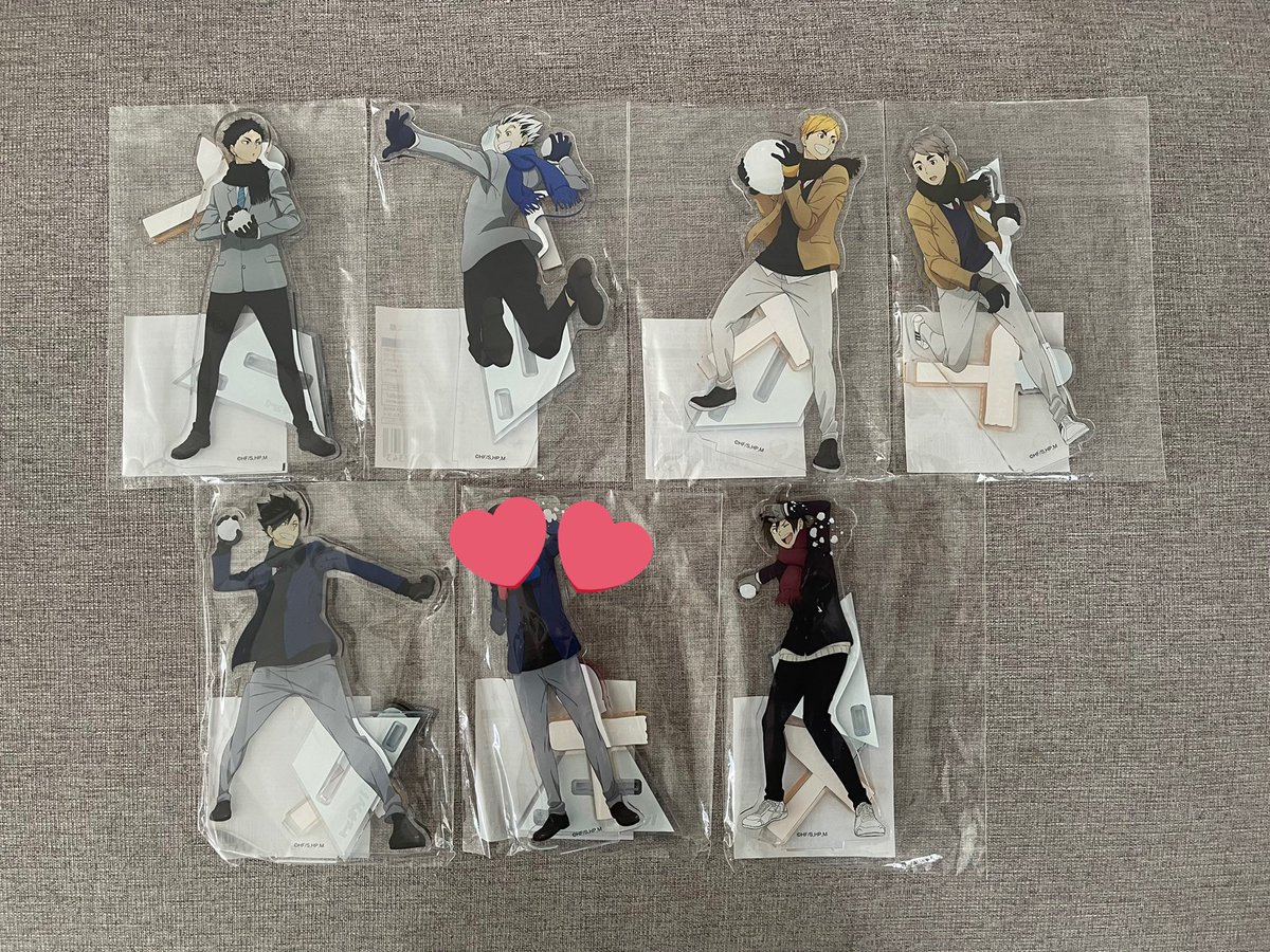 sh_priml2ose's tweet photo. แสตน/สแตน snow play ปาหิมะ มือ1

ชิ้นล่ะ 250 รวมส่ง

#ตลาดนัดไฮคิว
kw ยัม ยามากุจิ ซามุ สึมุ แฝด คุโระ โบคุโตะ อาคาอาชิ https://t.co/RGuIPx6f6o