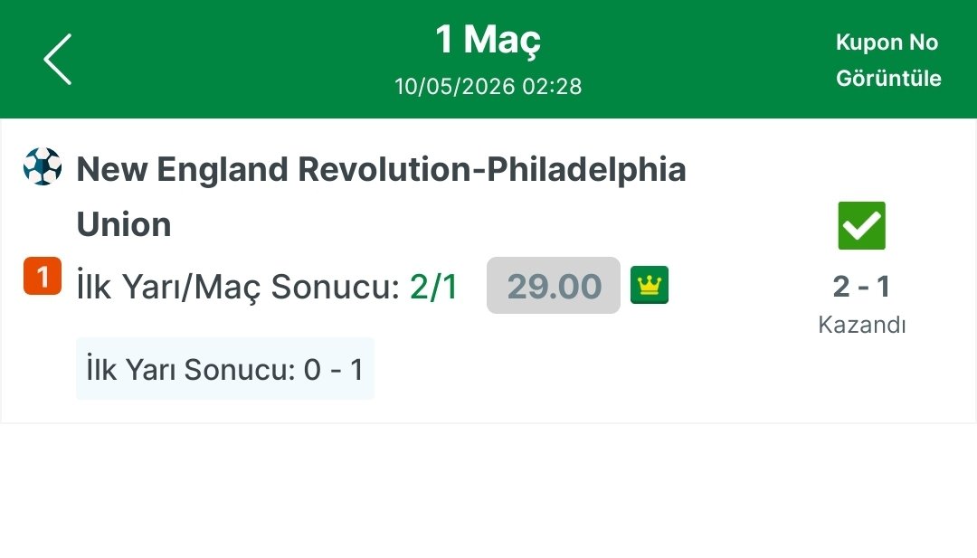 1__0_2's tweet photo. Reyting yazdı biz aldık :)
Los Angeles - Houston IY 1-2 ✅️
NER - Philadelphia IY/MS 2/1 ✅️
Gariban ikilisi KG / TG +6 ✅️
https://t.co/QRNSRZDO4h #Reyting #iddaa #skor #htft #usa #soccer https://t.co/lcUPjwENA2