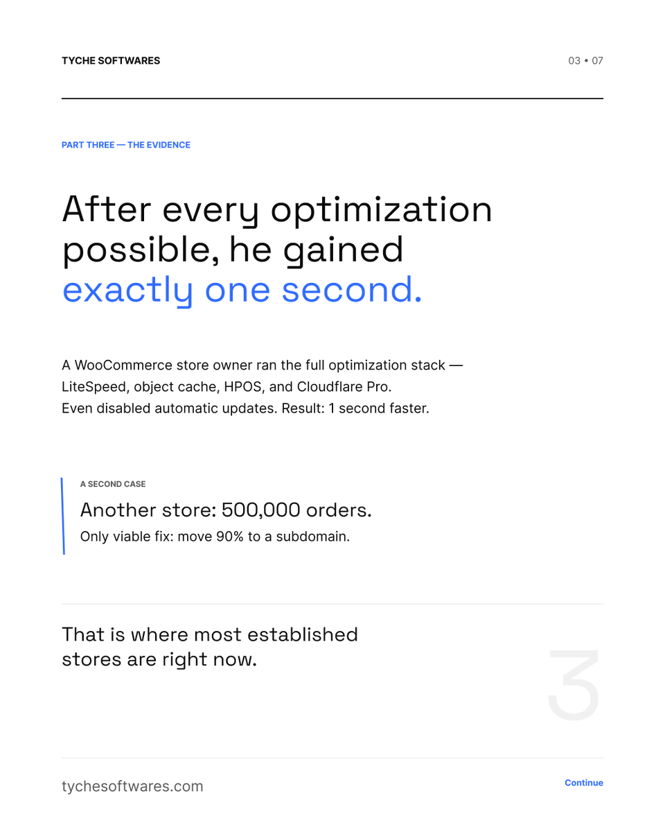 tychesoftwares's tweet photo. Is your #WooCommerce store slowing down because of too many old orders? 👀

With Flexi Archiver for WooCommerce, you can archive old orders to the cloud, speed up your store performance, & still access or restore orders anytime you need 🚀

👉 Keep your WooCommerce store fast, clean, & efficient.
https://t.co/XCDgktflgD