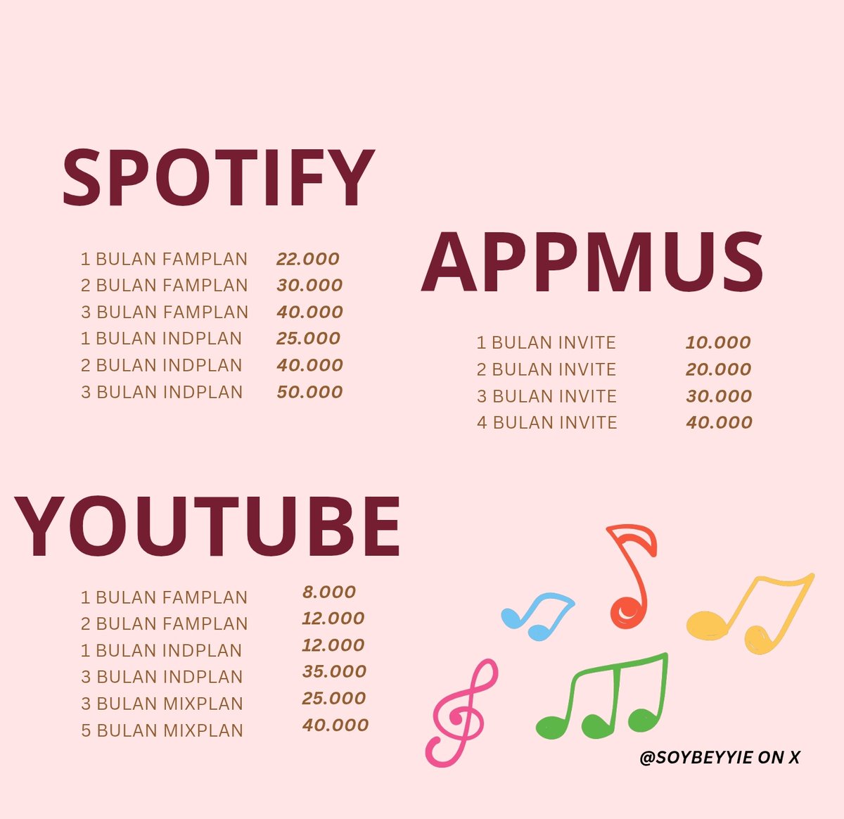 strobeyyie's tweet photo. HAI LOKLOK, GEMINI, GROK, CHATGPT, SPOTIFY, APPMUS, YOUTUBE, BSTATION, LOKLOK, DISNEY, CAPCUT, MEITU, CANVA #zonauangㅤ https://t.co/6rMtRwwItP