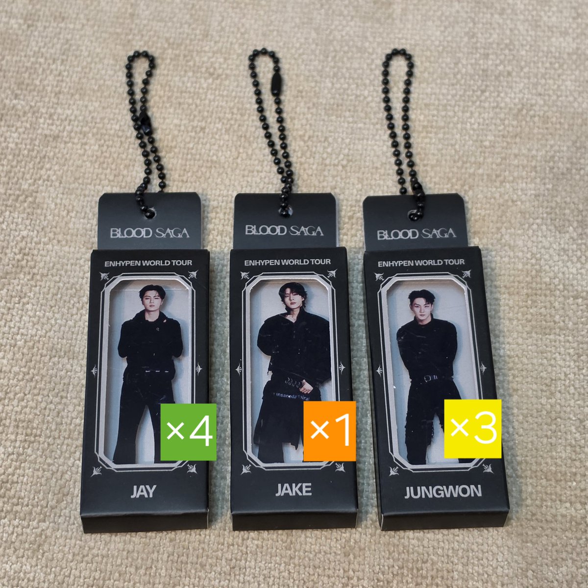 ayatoamu's tweet photo. ENHYPEN BLOOD SAGA
ラッキードロー
ラキドロ

【譲】 ジェイ ジェイク ジョンウォン
【求】 ニキ

複数交換可能な方を優先したいです🙇‍♀️
郵送にて交換可能な方、よろしくお願い致します。 https://t.co/qzYnqtBO5b