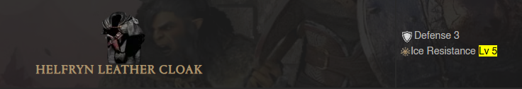 CmdrSoliest's tweet photo. @CrimsonDesert_ The Helfryn Leather Cloak now has Lightning Res lv5 instead of Ice Res lv5!
For the rest, keep up the good work with this really nice game ;) https://t.co/CGhgusWKtl