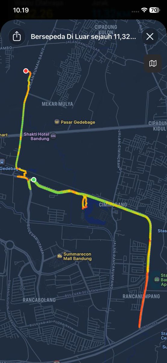 sephiyangg's tweet photo. Menikmati hidup sebagai wargi bandung😚
Konsisten sepedaan tiap minggu soalnya ngga punya temen 😭😭 https://t.co/MlmKvqBiwQ