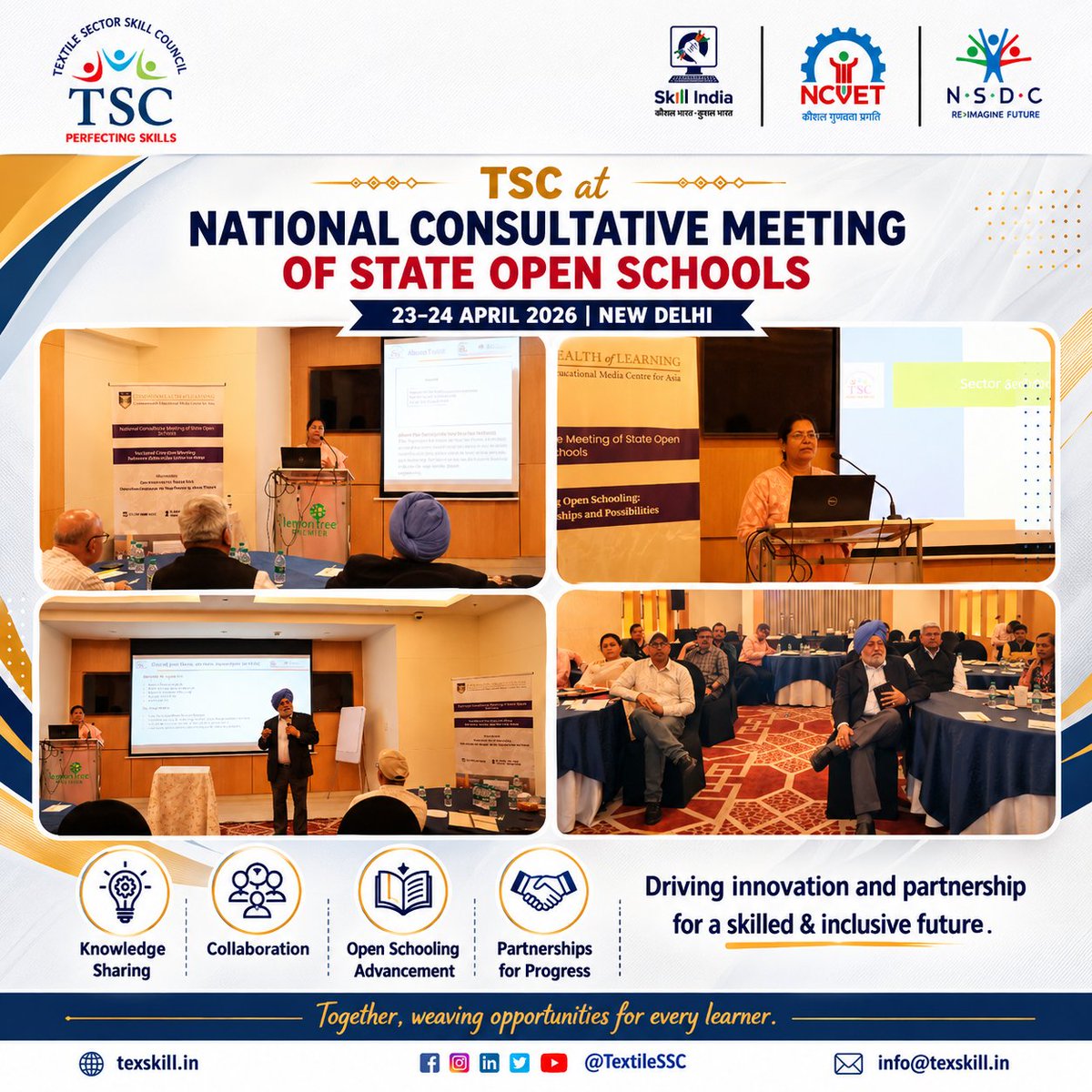 Textile Sector Skill Council (TSC) tweet media
