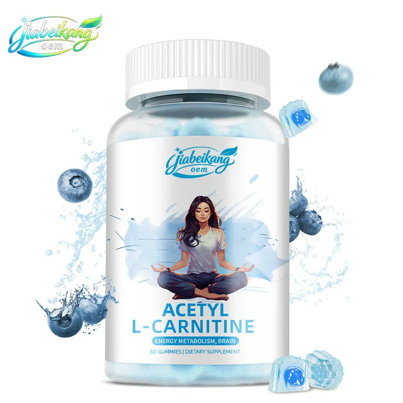 Acetyl L-Carnitine is still stuck in capsules. But consumers want gummies.  Brain focus + energy support. Clean label. Great taste. OEM ready. 500 MOQ.  Global shipping. The format shift is already here
