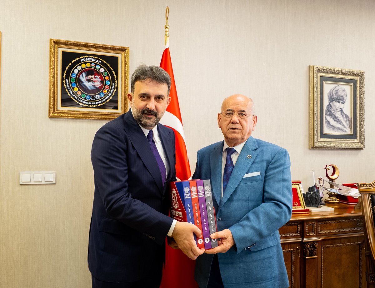 ankesob's tweet photo. Ankara Kent Konseyi Başkanı Sayın Halil İbrahim Yılmaz ve beraberindeki heyeti ANKESOB’da ağırladık.

45. Olağan Genel Kurulumuzun ardından gerçekleştirdikleri hayırlı olsun ziyareti ve iyi dilekleri dolayısıyla kendilerine teşekkür ediyoruz. https://t.co/Zqth1JpPzc