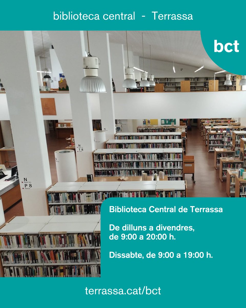 bctxarxa's tweet photo. Del 20 al 30 de maig:

Exposició:
"Treballs, drets i dignitat en clau feminista".

A la Biblioteca Central de Terrassa
(Passeig de les Lletres 1).

A càrrec de SETEM. Aquest mes de maig tindrà lloc la XXVI edició de la Campanya del Mes Mundial del Comerç Just.

Més info, a la BCT https://t.co/uZBDHqTzAY