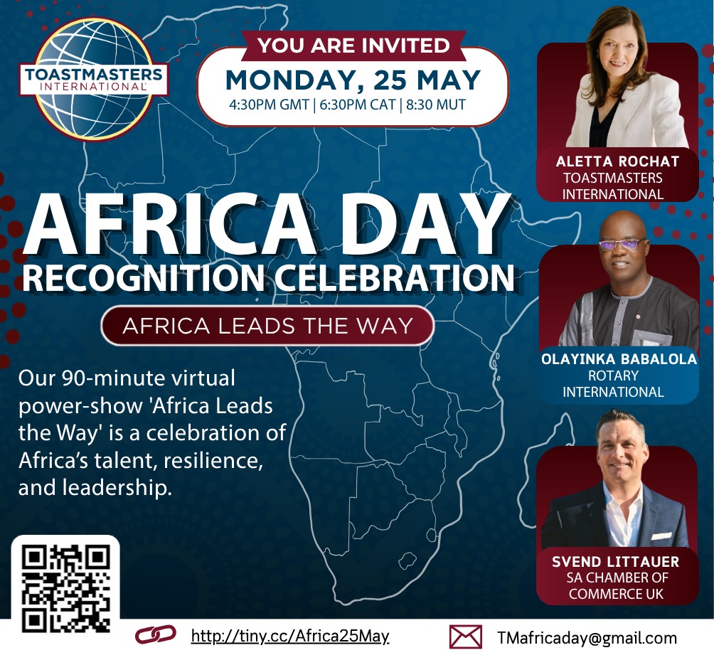 Toastmasters Southern Africa tweet media