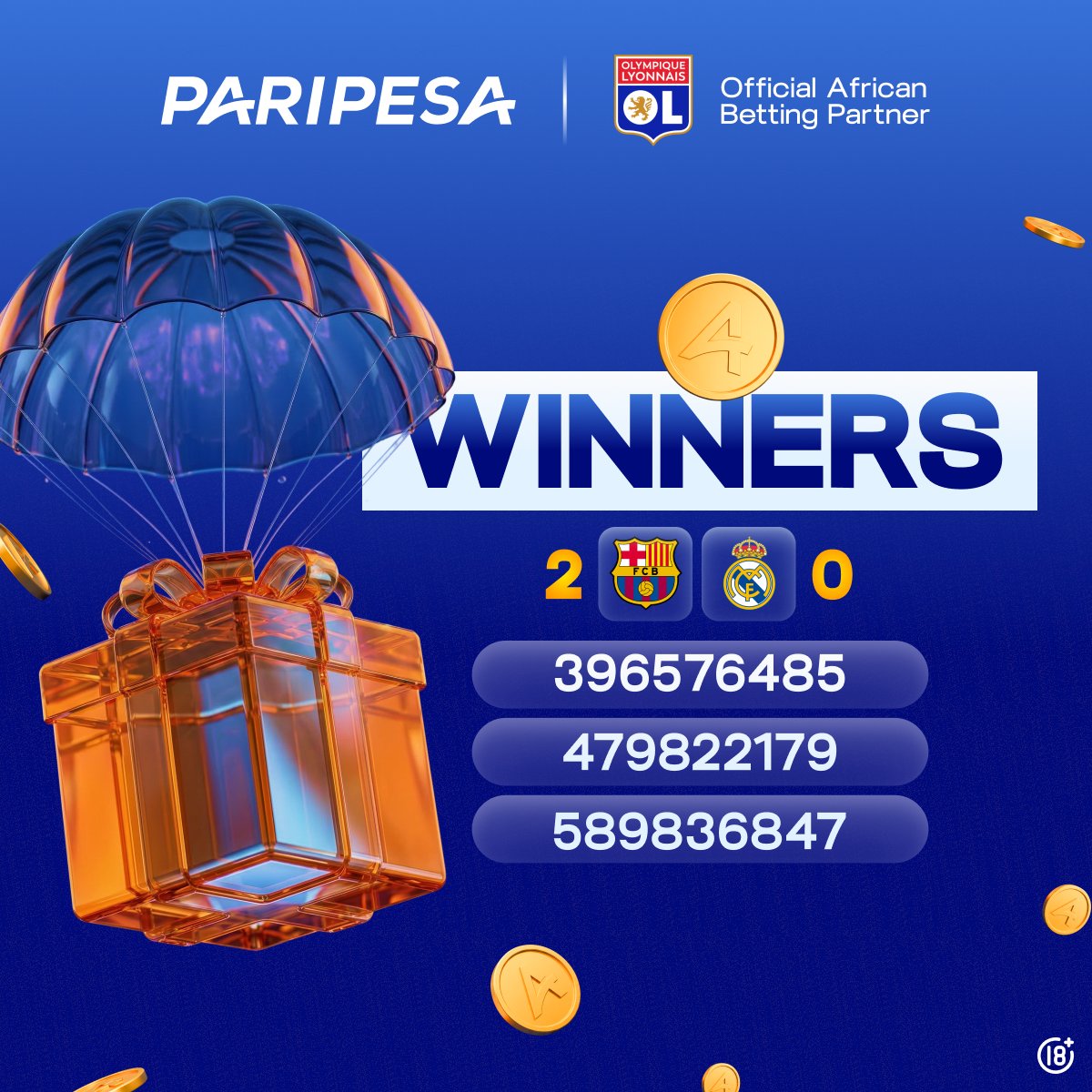 PariPesa Africa Sports Betting tweet media
