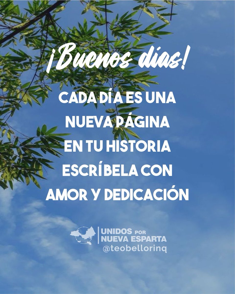TeoBellorin's tweet photo. Cada amanecer nos entrega una hoja en blanco y la oportunidad de ser los autores de nuestra propia narrativa. Al escribir con amor, no solo transformamos nuestro día, sino que también dejamos una huella positiva #BuenosDías #ActitudPositiva #Optimismo #Esperanza #Fe https://t.co/AKfMgJrcus
