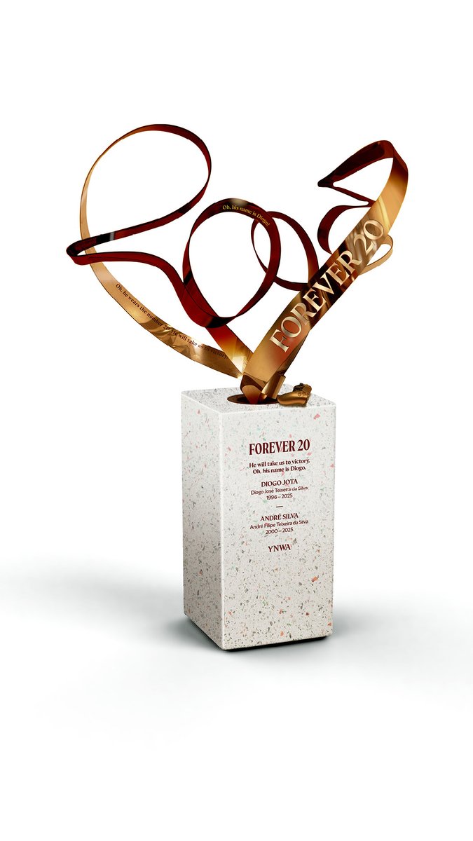 ptgorst's tweet photo. Liverpool FC have today released images of the new permanent memorial at Anfield which pays tribute to Diogo Jota and his brother Andre Silva. The memorial will be stationed on 97 Avenue outside the ground. https://t.co/2BdeM5ipy0