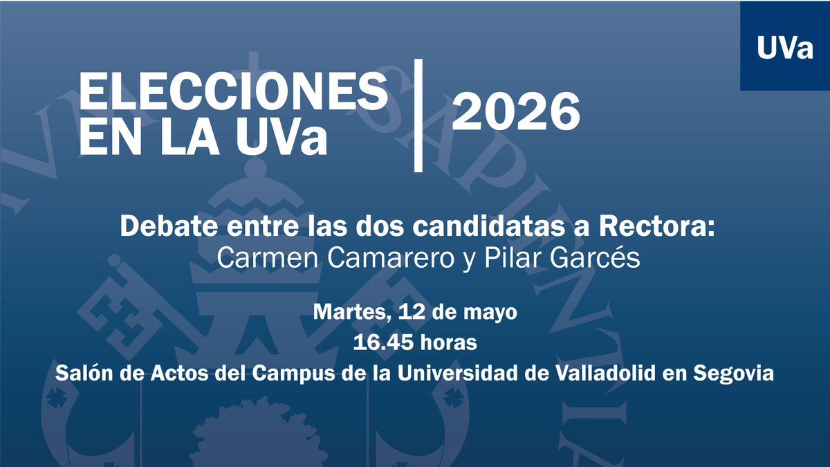 Gabinete de Comunicación Universidad de Valladolid tweet media