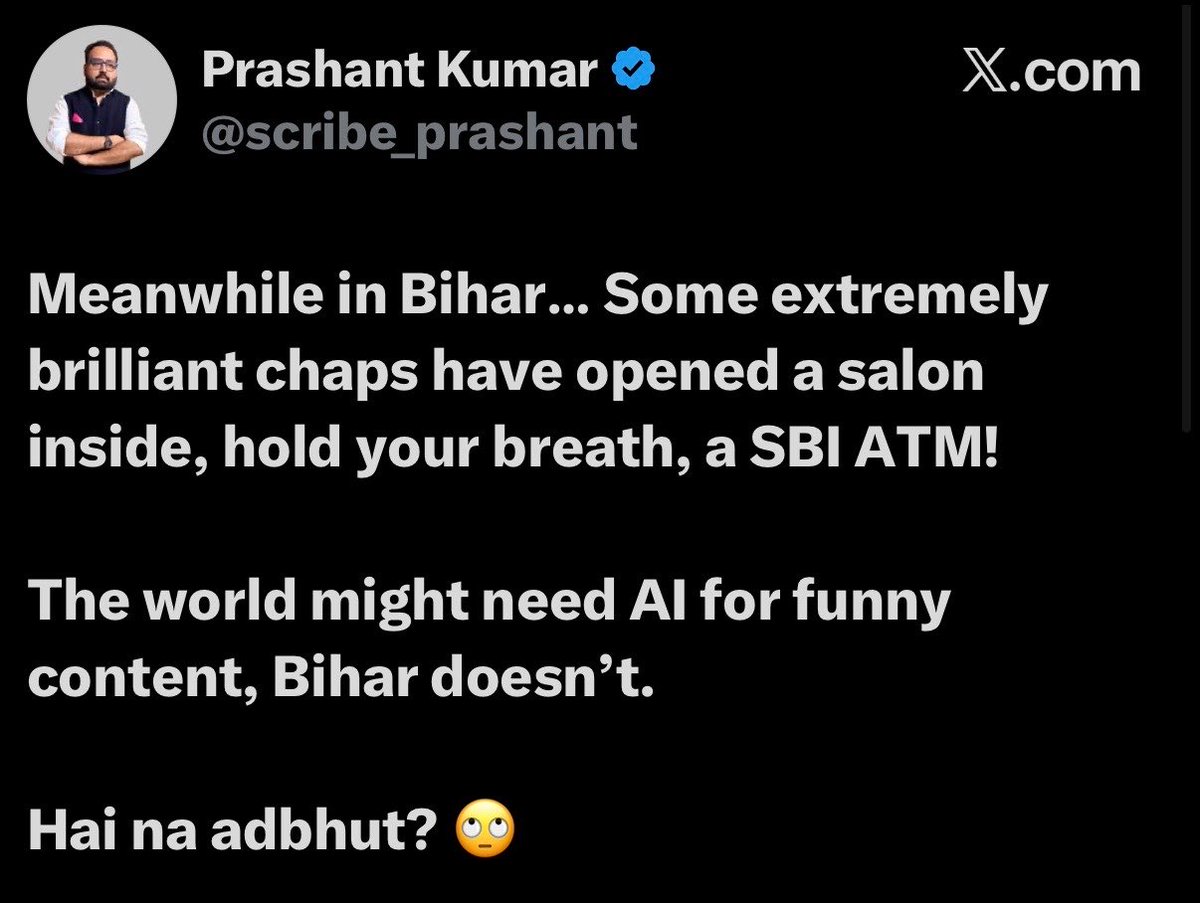The Bihar Index tweet media