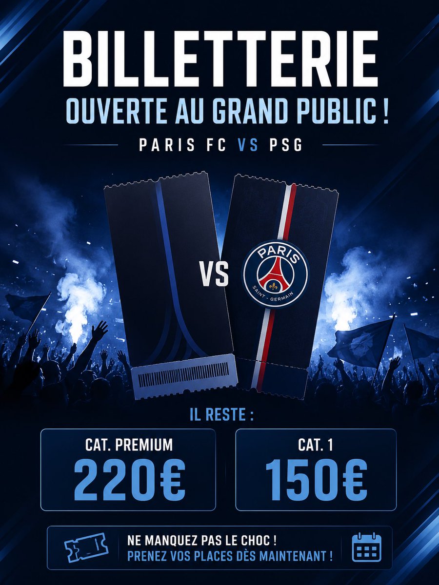 Billetterie Paris Fans tweet media
