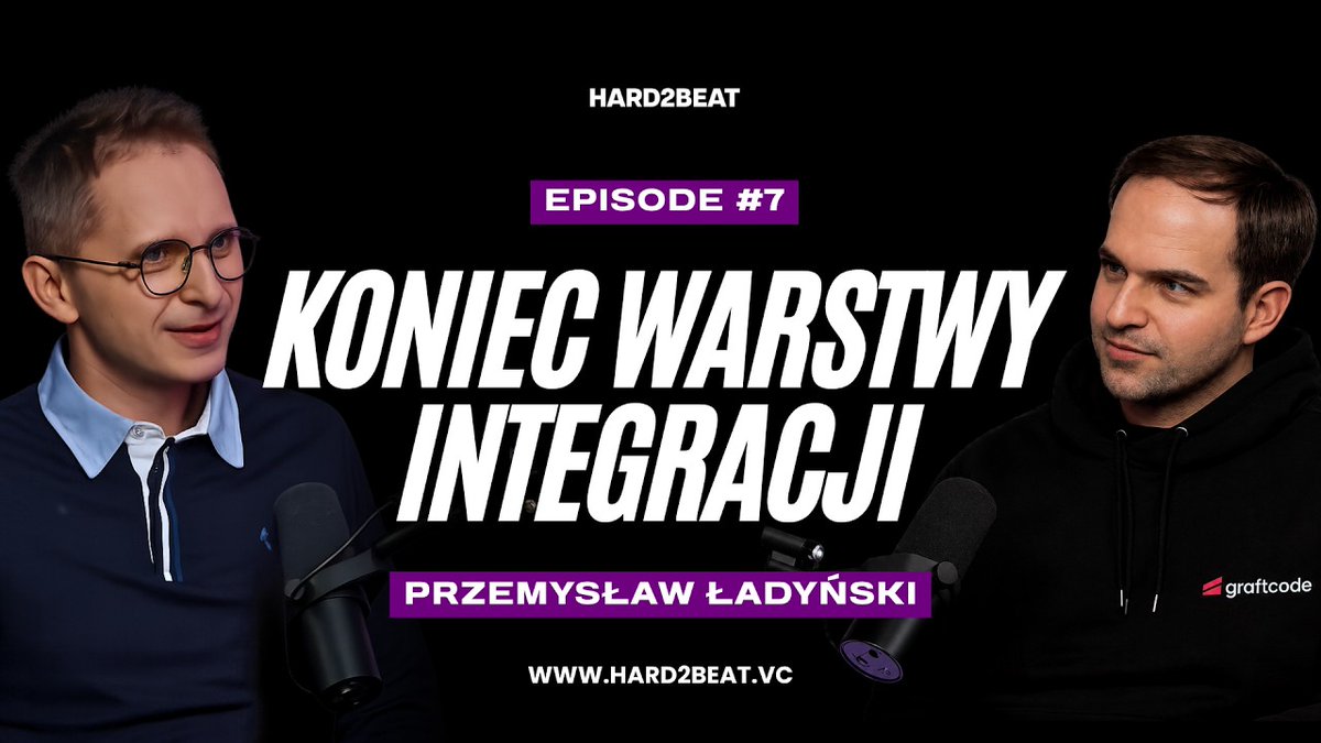 Graftcode's tweet photo. Our founder and CTO, Przemek Ładyński, joined a podcast to talk about Graftcode:

less integration code
fewer fragile integrations
less code, fewer AI tokens, better AI context
simpler tech collaboration

Link is in the comments. https://t.co/CShvQ8qI77