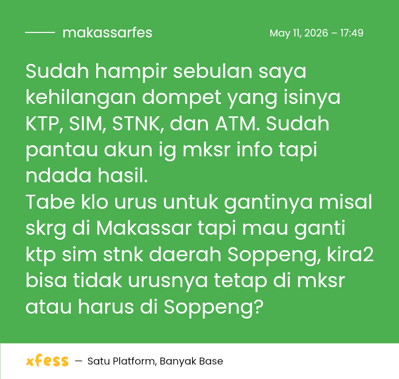 MAKASSAR FESS tweet media