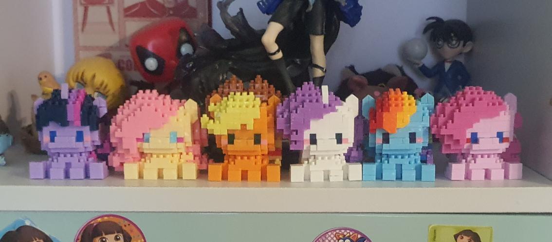 murimionew_'s tweet photo. I built mane 6! https://t.co/e7xqtO6zD5