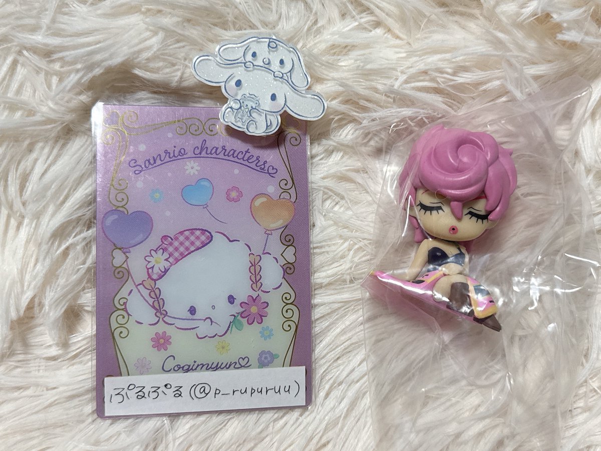 p__rupuruu's tweet photo. ジョジョの奇妙な冒険 黄金の風 肩ズン 交換

譲➡️ トリッシュ
求➡️ ミスタ＞ブチャラティ

郵送にて交換希望です。お気軽にお声掛けください。 https://t.co/sqhOjj901n