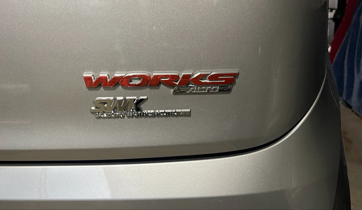dryhop_ito's tweet photo. 通勤用の車は慣らしも終わり
やっと全開にできました😉
#スズキ
#アルトワークス
#HA36S
#SWK https://t.co/br6TKTw4BU