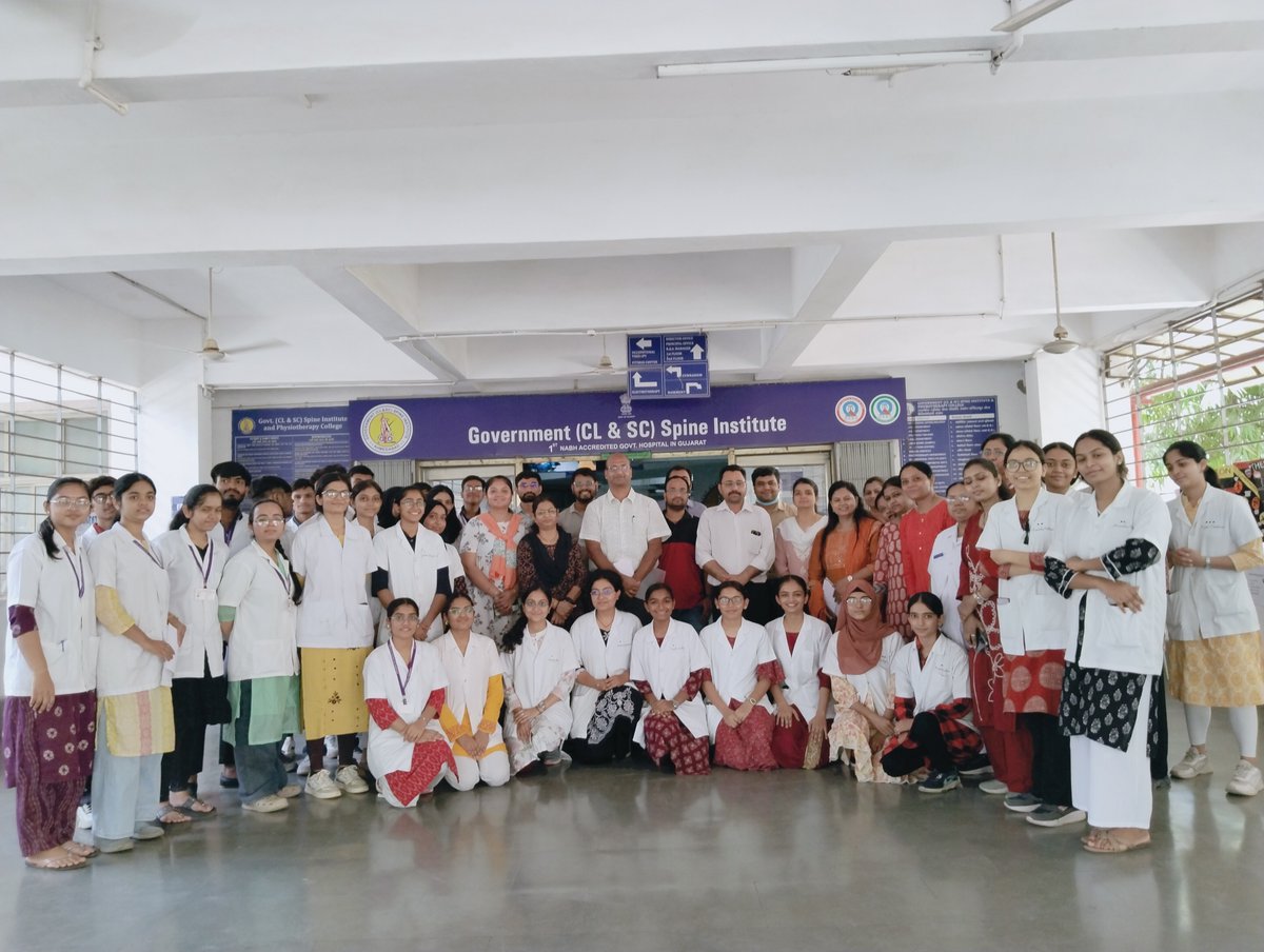 GovernmentSpine's tweet photo. GOVERNMENT (CL &amp; SC) SPINE INSTITUTE
Fire Safety Week Celebration 2026 🔥

Poster Making Competition &amp; Awareness Program.

@prafulpbjp  
#GovernmentSpineInstitute
#DrPiyushMittal @gsihospital 
@NHMGujarat @ministryofayush
#FireSafetyWeek2026 
#FireSafetyAwareness https://t.co/0fqHmdAZ8i