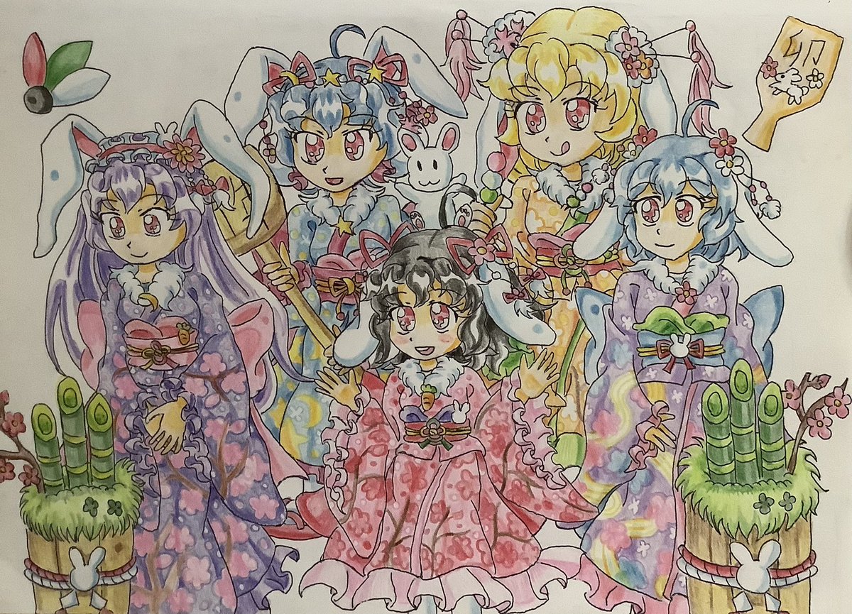 uzukimimi115's tweet photo. ウサギ大集合 https://t.co/OkIUYP3R3P