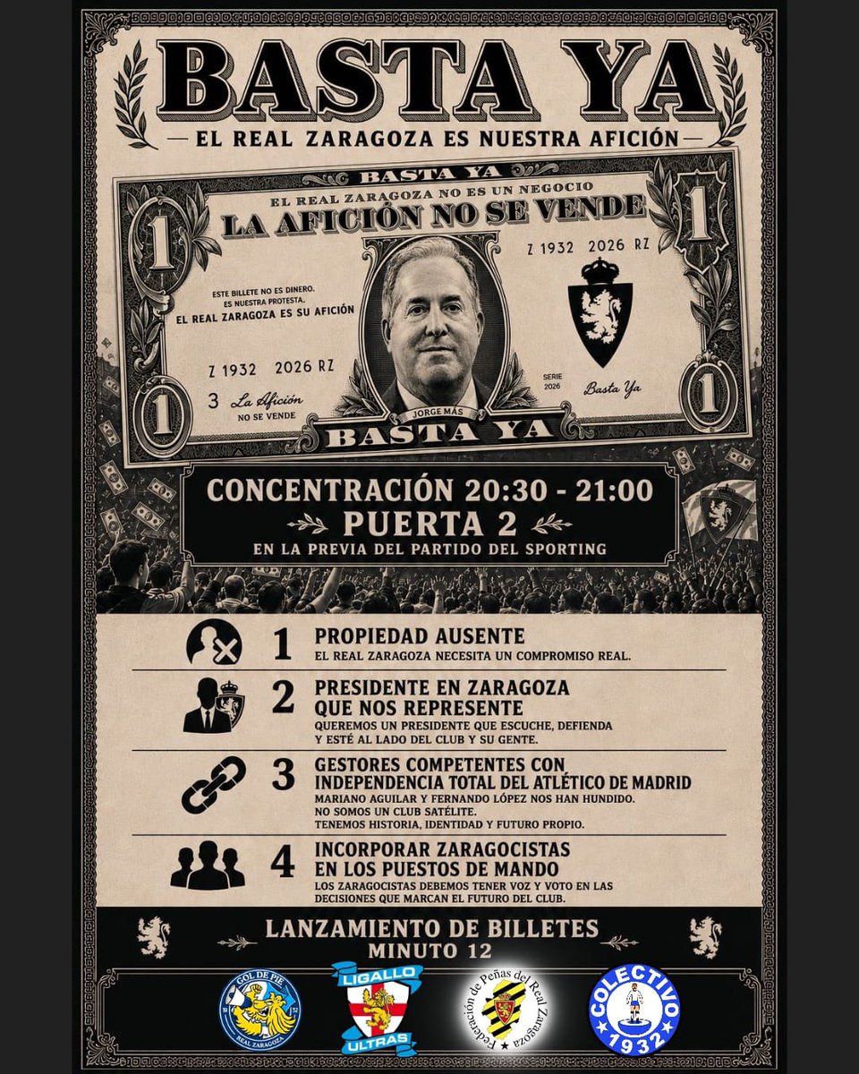 FPeñas Real Zaragoza tweet media