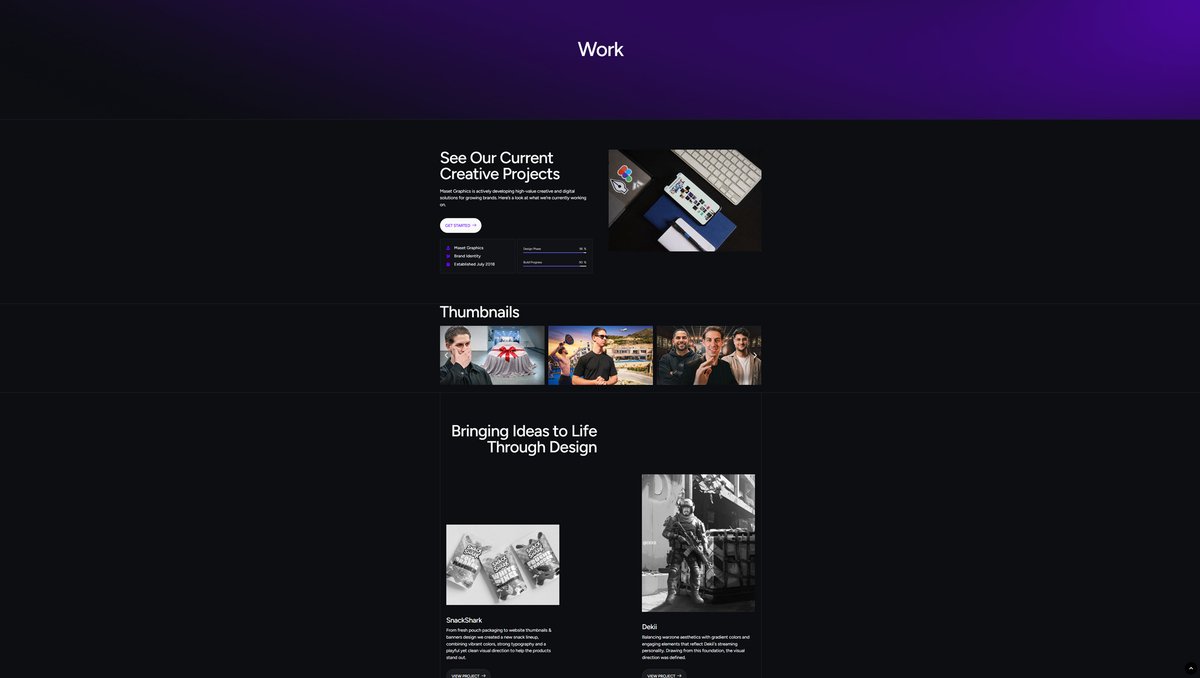 MasetGraphics's tweet photo. Current Web Design development of Maset's new website https://t.co/6B1RuYVben