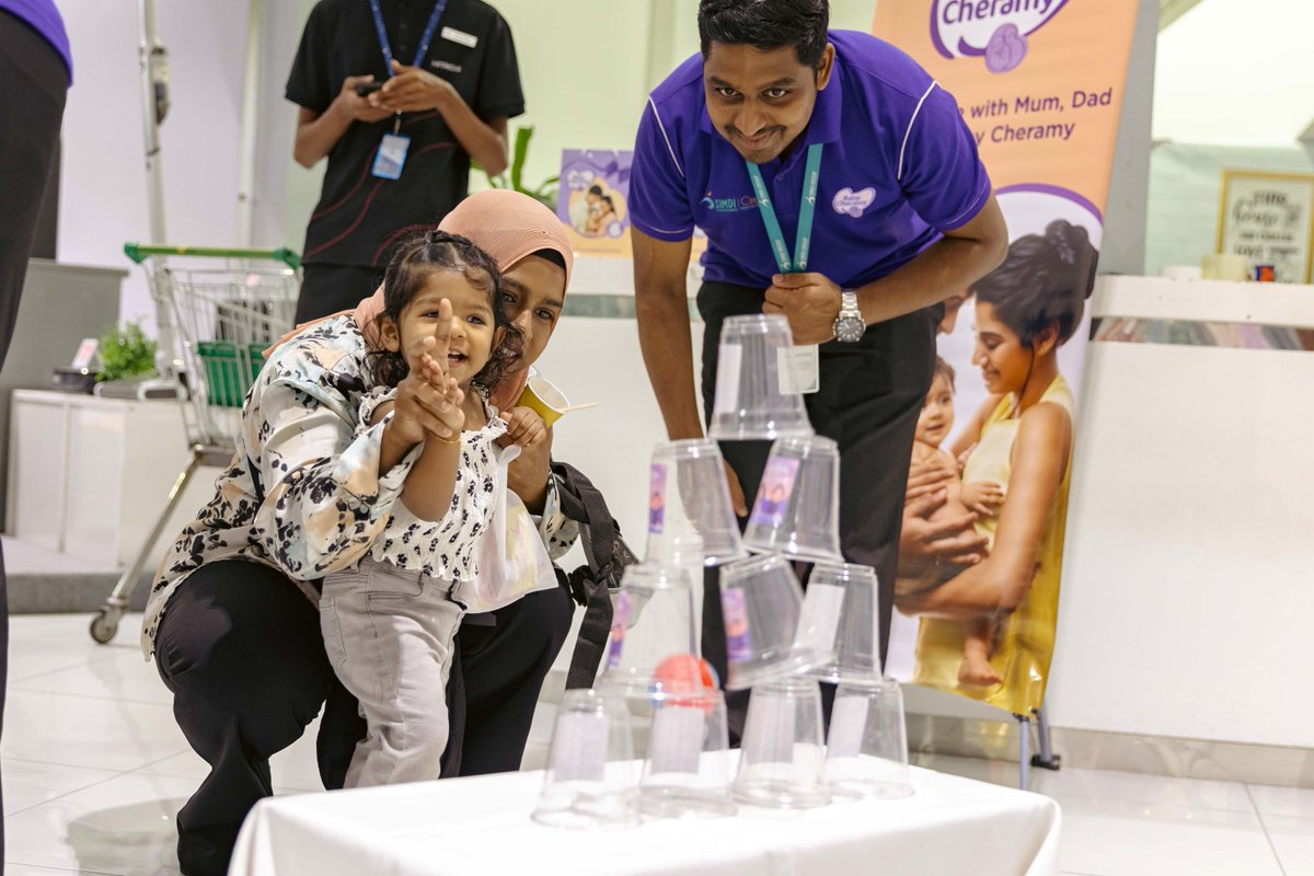 SIMDIgroup's tweet photo. A beautiful evening of smiles, laughter, and little memories to cherish. Kudakudhinge Haveeru by SIMDI &amp; STO, together with Baby Cheramy, was a truly heartwarming celebration.

A heartfelt thank you to all the parents and little ones who spent the evening with us. https://t.co/cevbYdDmJ9