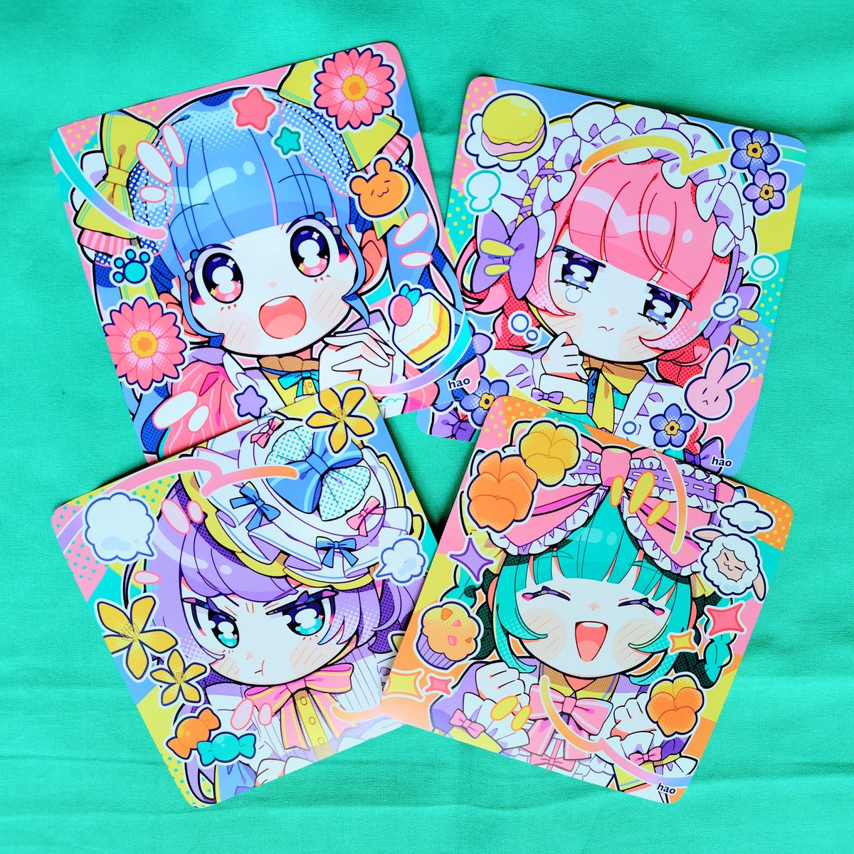 デザフェスお品書き／ 改めまして🙇ライブペイントとグッズ販売を行い