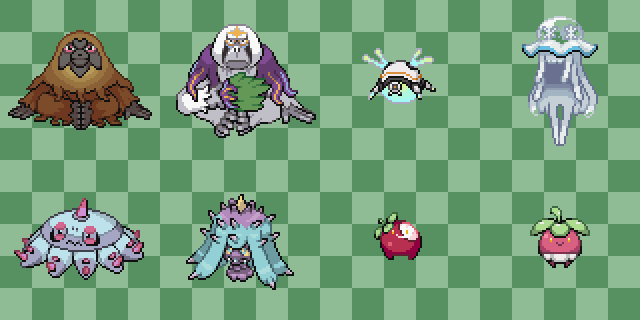 marktwo_mugen's tweet photo. ヤレユータン、UB01、ヒドイデ、アマカジです。
#絵東ライフ #ドット絵 #pixelart https://t.co/Ql5c6MtFpg