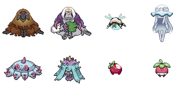 marktwo_mugen's tweet photo. ヤレユータン、UB01、ヒドイデ、アマカジです。
#絵東ライフ #ドット絵 #pixelart https://t.co/Ql5c6MtFpg