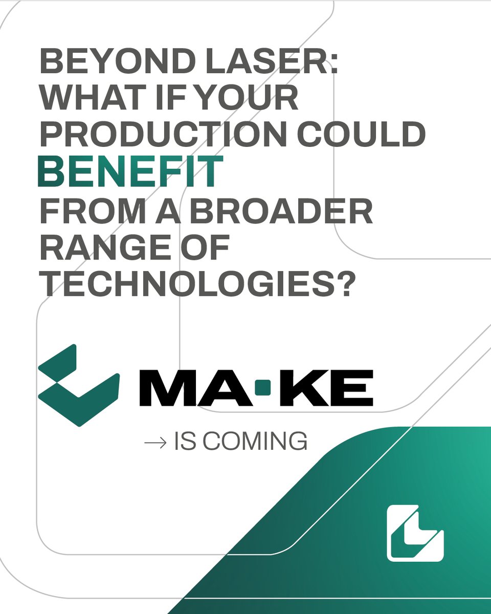 FICEP's tweet photo. #FICEP #FicepMAKE #MAKE #HybridTechnology #LaserTechnology https://t.co/bGT0P89HrM