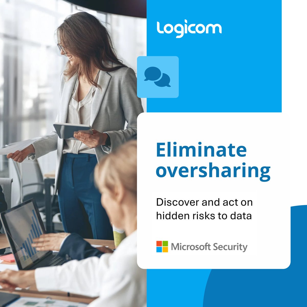 LogicomDisti's tweet photo. Reduce oversharing and uncover hidden data risks with Microsoft Security.

Reach out for more information: https://t.co/W9SKFaUEcm.ae@logicom.net

#LogicomDisti #MicrosoftSecurity #CyberSecurity https://t.co/v3o6XiimXz