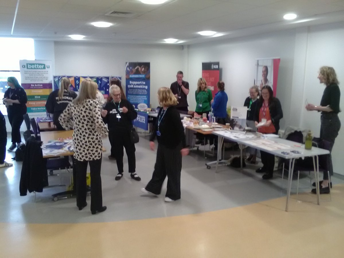 SouthTyneLibs's tweet photo. We are having a very busy #MentalHealthAwarenessWeek Drop In at Cleadon Park Library, until 12.30 today with @Become_AbetterU. We've lots of advice and information on all aspects of mental health so come along.

#MHAW2026 #MHAW26 https://t.co/nXSNkTPGwM