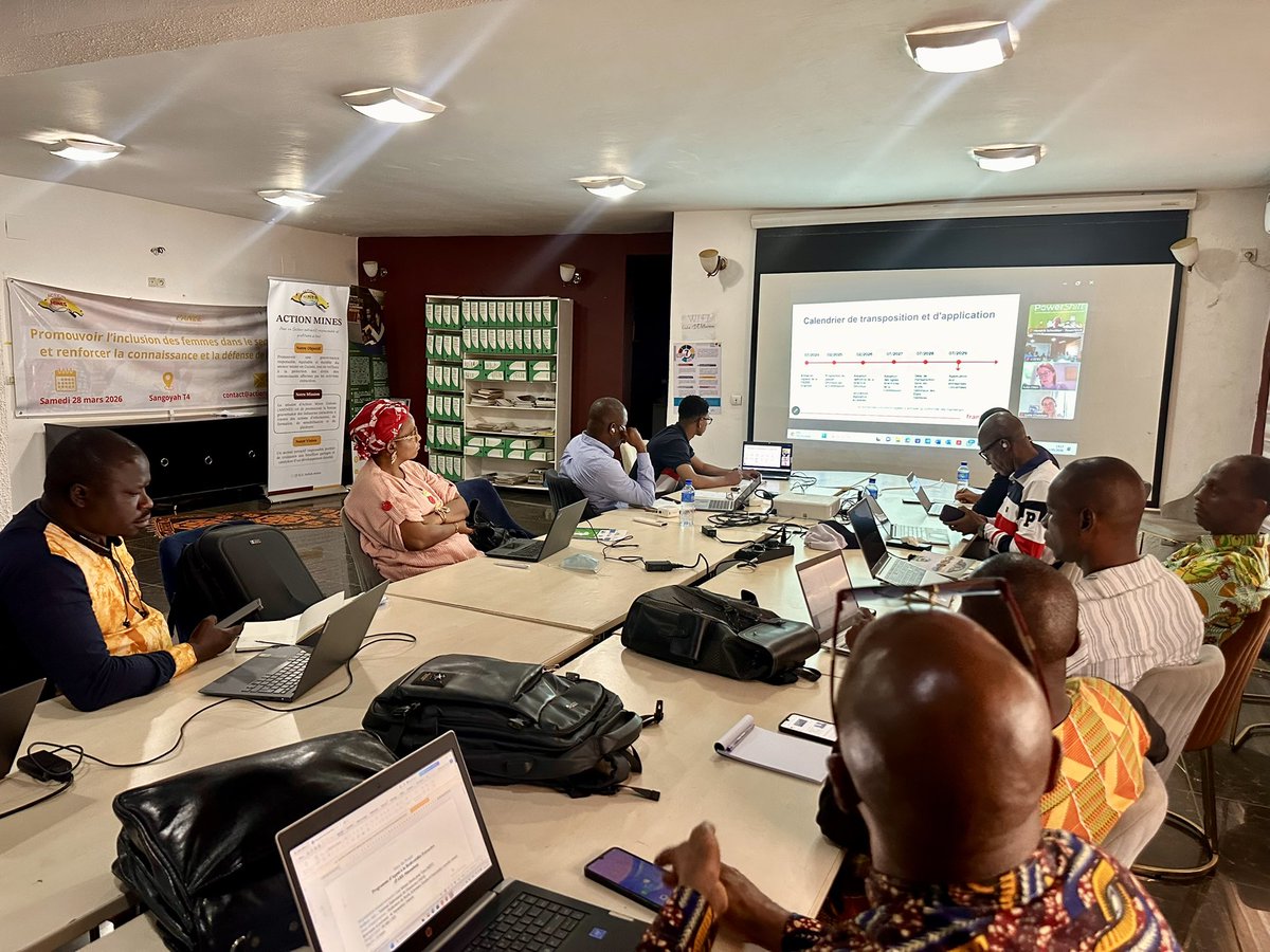 CodecGuinee's tweet photo. Les 5 et 6 mai 2026, le CODEC a organisé un webinaire sur la transition énergétique et la responsabilité des entreprises dans les chaînes de valeur mondiales.
Deux jours d’échanges enrichissants autour des expériences de la RDC et des cadres juridiques internationaux. https://t.co/Vh0MOHmjWb