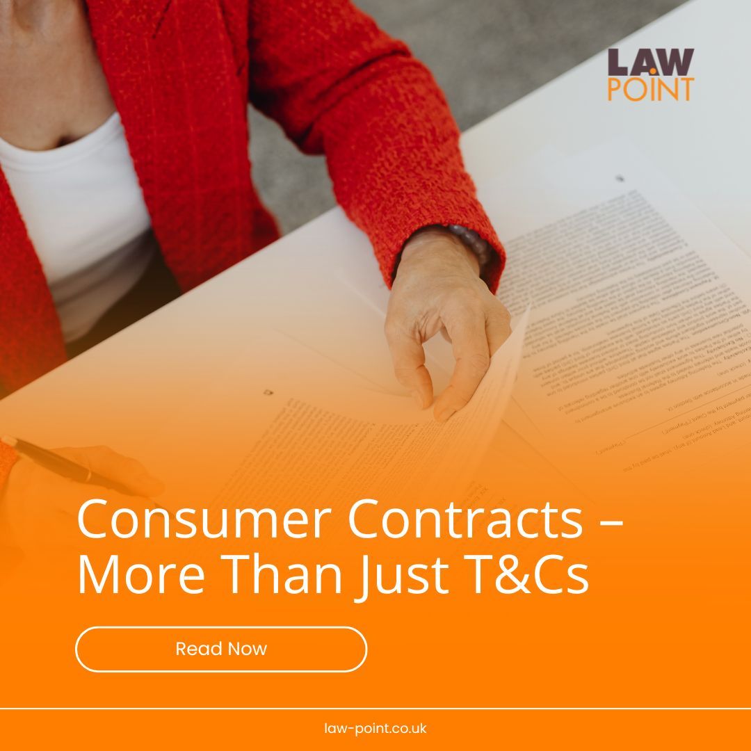 _Lawpoint's tweet photo. Having T&amp;Cs in place isn’t enough, especially when you’re dealing with consumers.

Consumer contracts must be fair, transparent, and written in a way people can actually understand.

Our latest blog explains where businesses commonly go wrong: https://t.co/GxuxvIj0oL https://t.co/VkaL4k1DDy