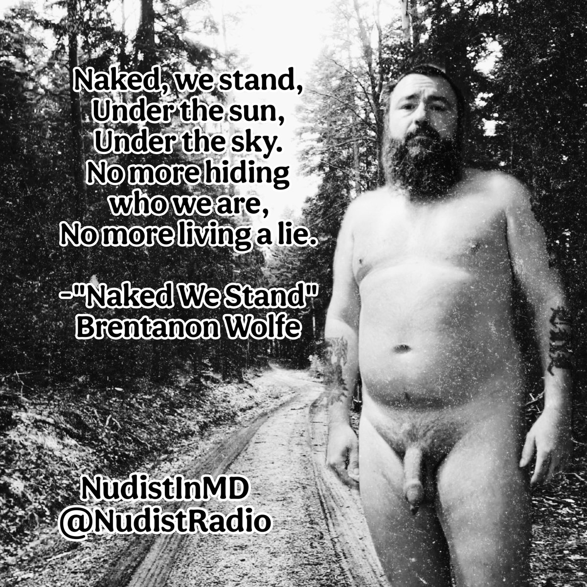 NudistInMD (Brent) tweet media