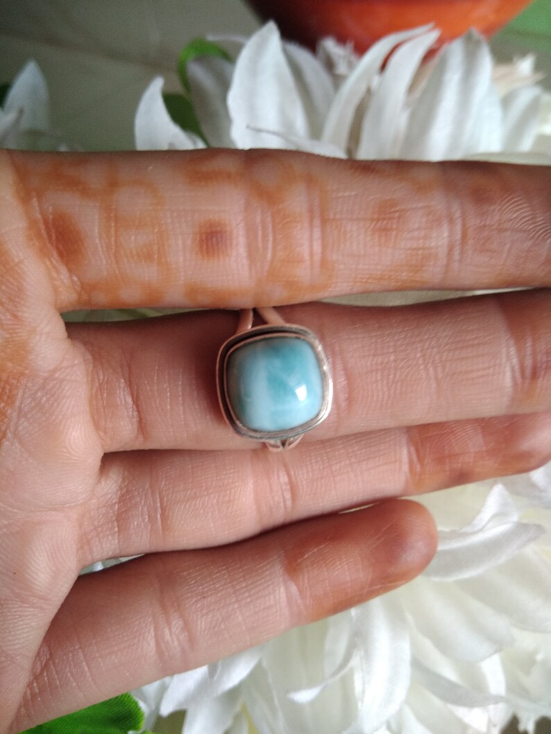 jewelrycreatio1's tweet photo. Natural Larimar Ring, Sterling Silver Ring, Statement Ring, Dominican Larimar, Boho Ring, March Birthday, Bridesmaid Gift,Designer Ring Gift
Buy At:
https://t.co/3M4IR2UaRe
#Larimarring #Genuinering #Bluestonering #Gemstonering #Daintyring #Bohemianring #Bohoring #Specialgiftitem https://t.co/Vibs4uay9d