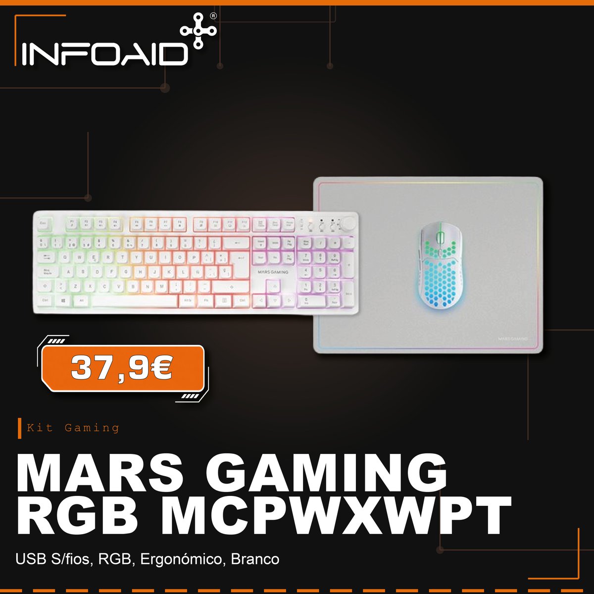 infoaid_pt's tweet photo. 🎮✨ Mars Gaming MCPWXWPT ✨🎮

⌨️ Teclado gaming RGB
🖱️ Rato gaming
🌈 Iluminação RGB para um setup moderno e impactante

🔸https://t.co/3o6MJr3Vcc
𝗙𝗮𝗹𝗲 𝗰𝗼𝗻𝗻𝗼𝘀𝗰𝗼 𝗽𝗮𝗿𝗮 𝘂𝗺 𝗮𝗰𝗼𝗻𝘀𝗲𝗹𝗵𝗮𝗺𝗲𝗻𝘁𝗼 𝗽𝗲𝗿𝘀𝗼𝗻𝗮𝗹𝗶𝘇𝗮𝗱𝗼
☎️ 252 059 496
📧 geral@infoaid.pt https://t.co/pJbPlTIjYW