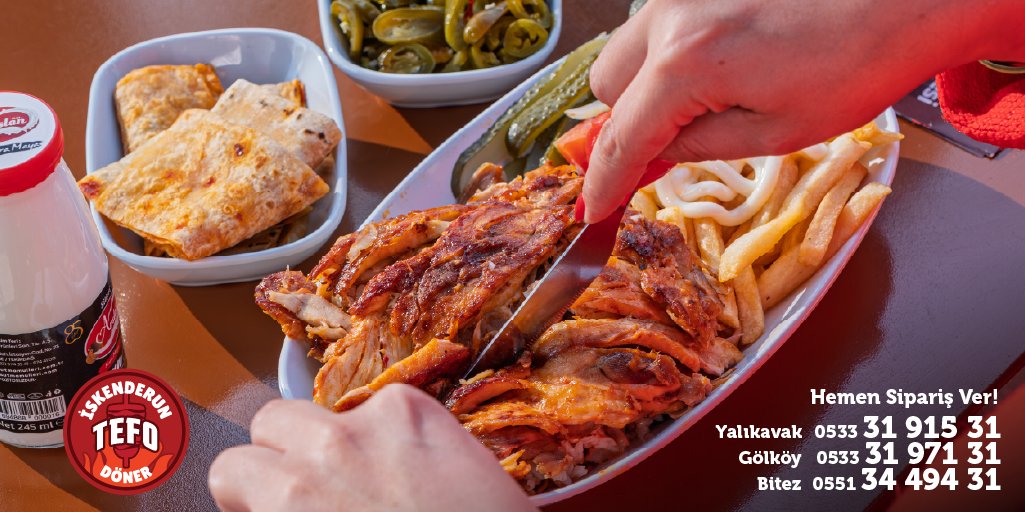 TefoBodrum's tweet photo. 📷 https://t.co/aiwx7cJGrk
#Bodrum #TefoBodrum #TefoYalıkavak #TefoİskenderunDöner #Yalıkavak #gölköy #bitez #Döner #Dürüm #TavukDürüm #TavukDöner #PilavüstüDöner #DönerKeyfi #TavukDönerAşkı #BolLezzet https://t.co/xRvHu8MaVG
