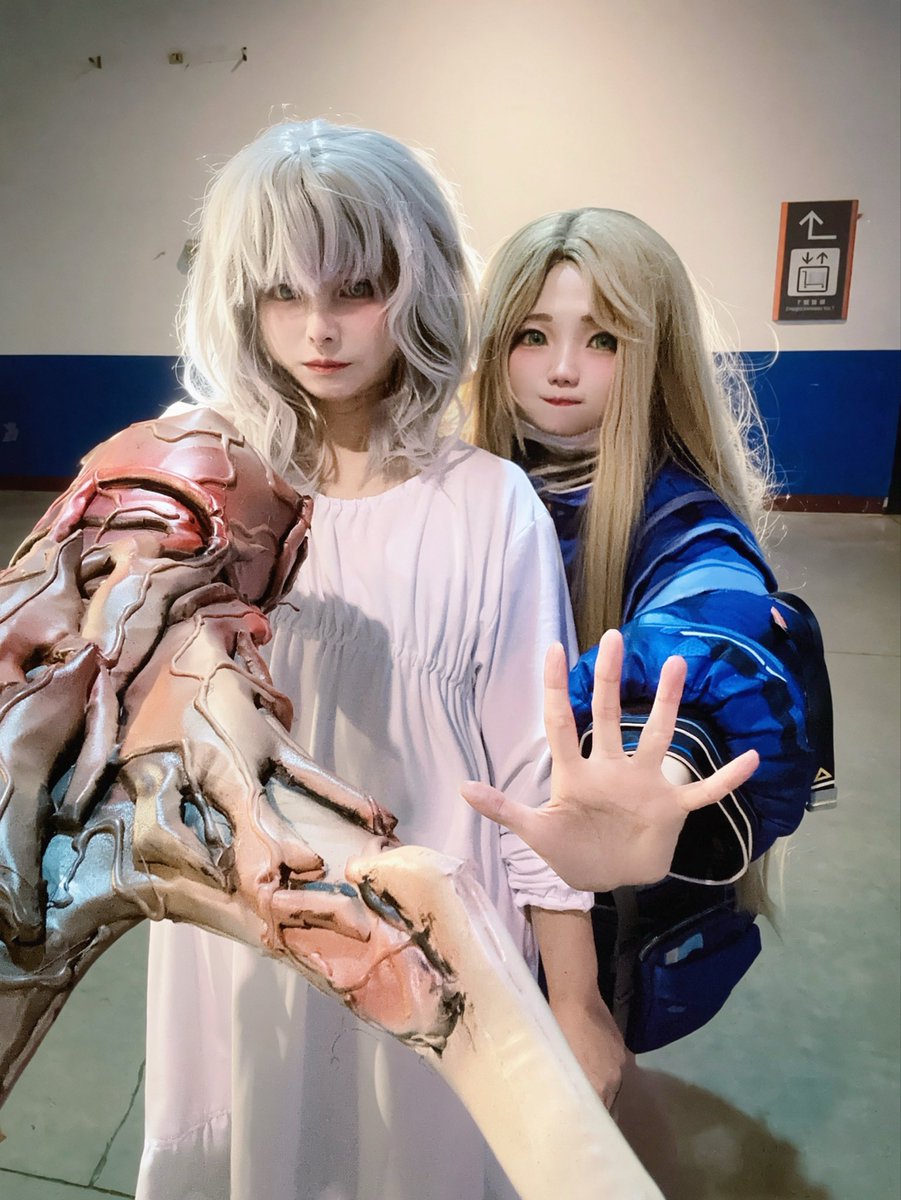 Hey Hugh ✨ 
I made a new friend today 🥺💖
#PRAGMATA #RE9