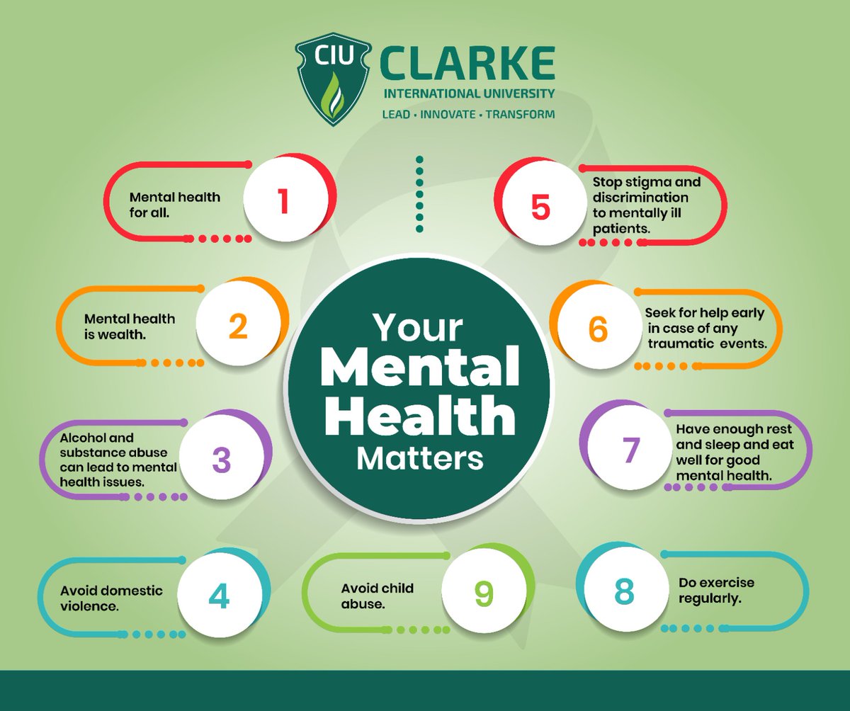 Clarke International University tweet media
