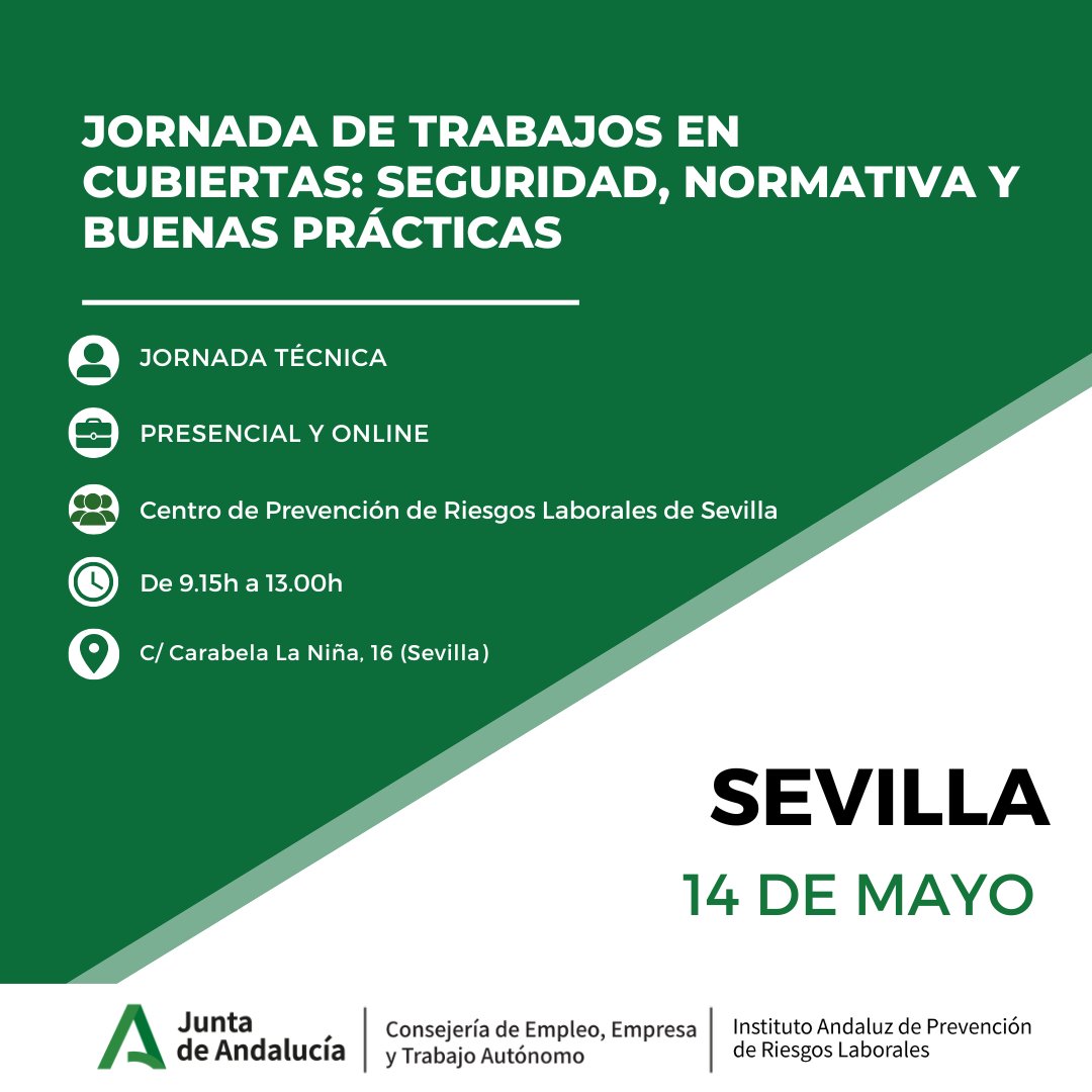 Inst. Andaluz de Prevención de Riesgos Laborales tweet media