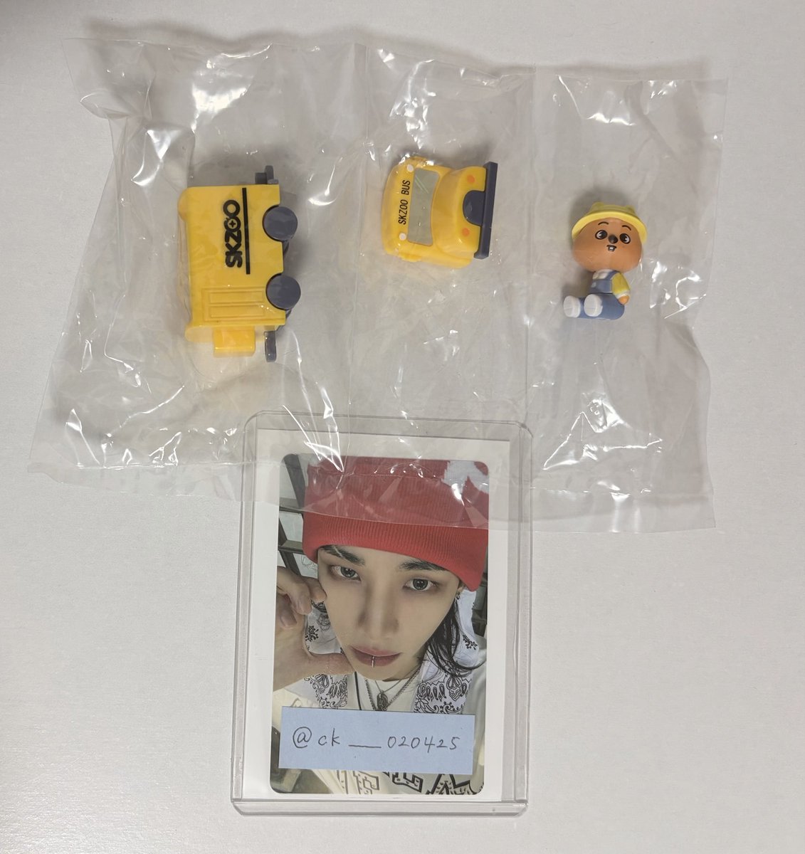 ck_____020425's tweet photo. StrayKids スキズ SKZOO スクールバス フィギュア ガチャ 交換

譲）ハンクォッカ ハン

求）ジニレット ヒョンジン

郵送での交換希望です ˖ ࣪⊹
気軽にお声かけください🌱 https://t.co/9T0TLw49TO