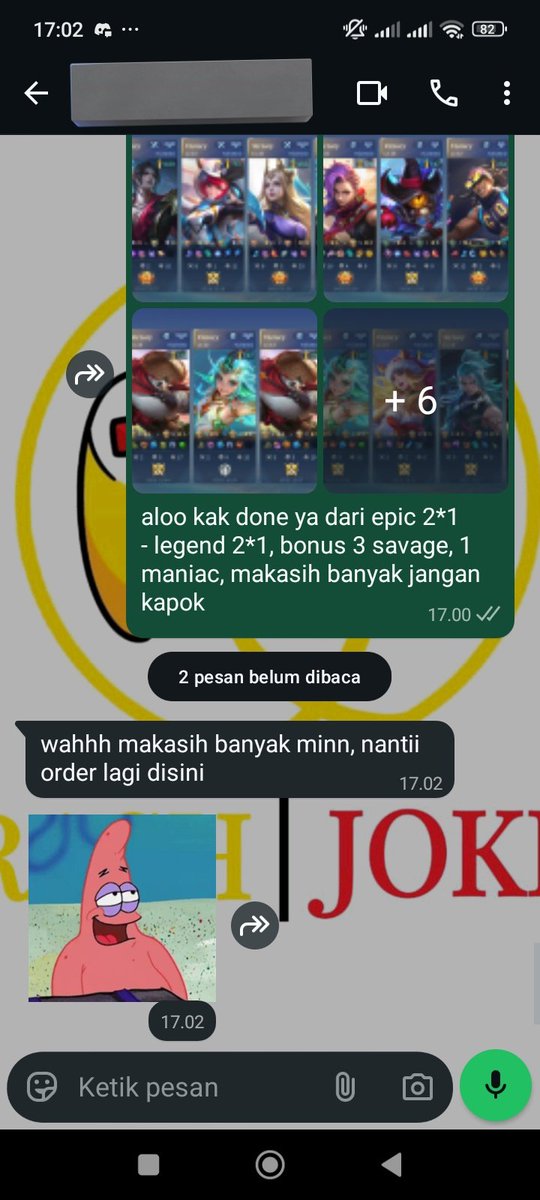 Rash | OPEN JOKI ML tweet media